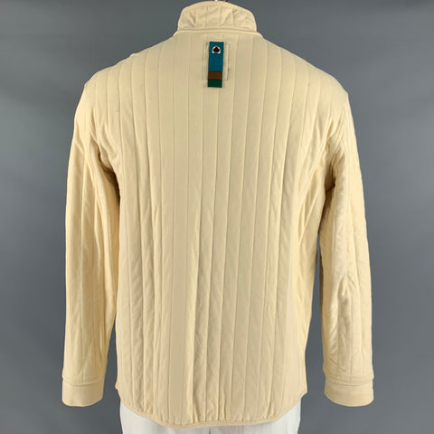 CRAIG GREEN Taille L Veste en coton élasthanne matelassé crème