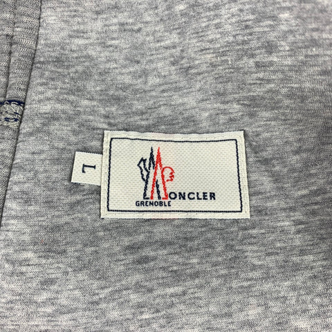 MONCLER Size L Blue Nylon / Cotton Zip Fly Shorts