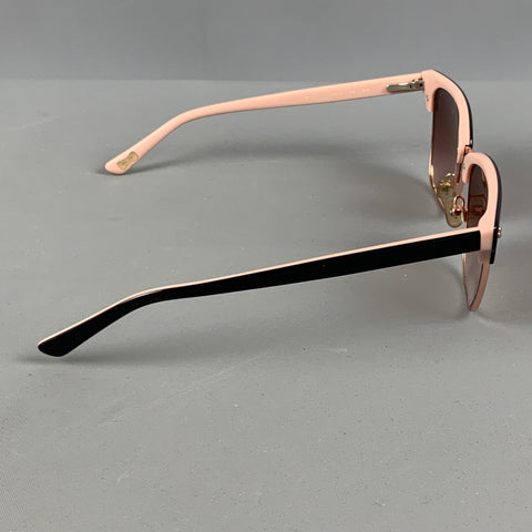 TED BAKER Brown Pink Acetate Sunglasses & Eyewear