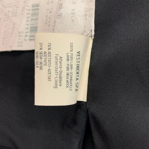GIORGIO ARMANI Size 40 Black Wool Vest