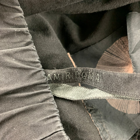 SILENT by DAMIR DOMA Size S Black Cotton Elastic Waistband Shorts