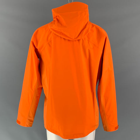 WESTCOMB Orange Nylon / Polyester Polartec Nanoshell Zip Up Jacket