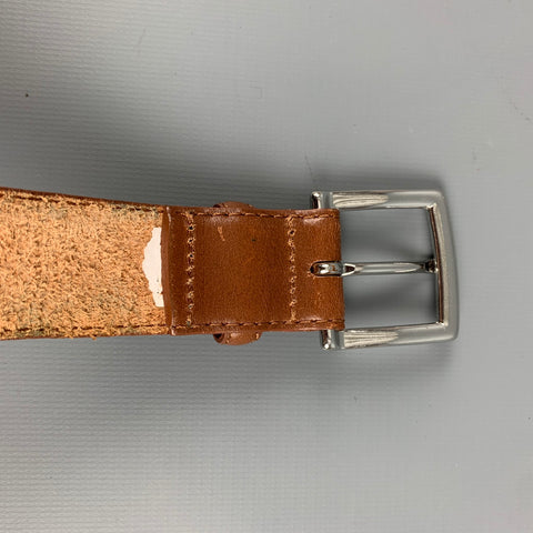 J.CREW Size 32 Brown Leather Belt