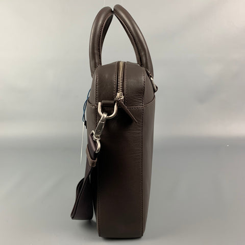 COLE HAAN Bolso maletín de cuero marrón