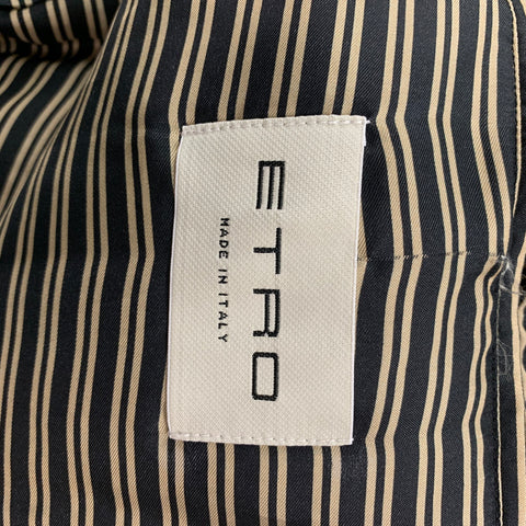 ETRO Chaqueta bomber de mezcla de poliéster con estampado multicolor talla L