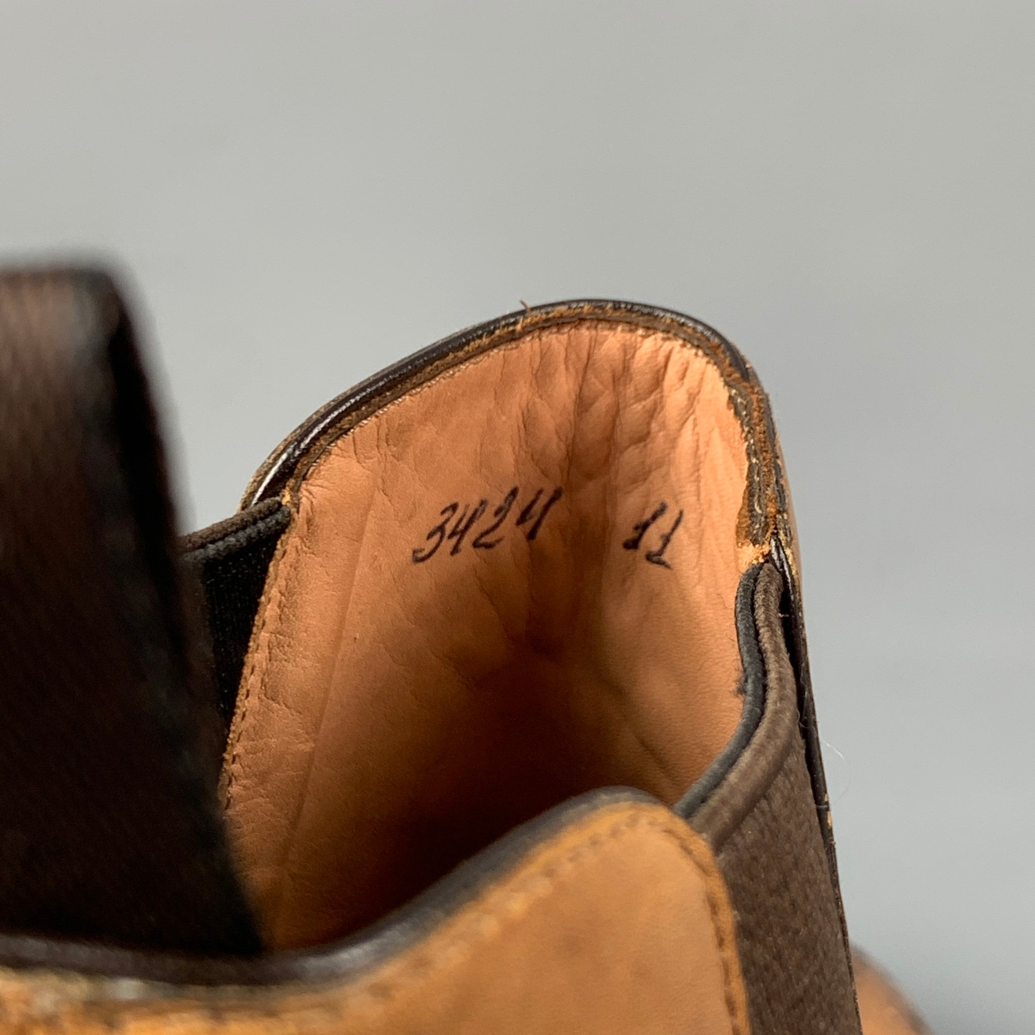 PAUL STUART Size 11 Tan Antique Leather Pull On Boots – Sui