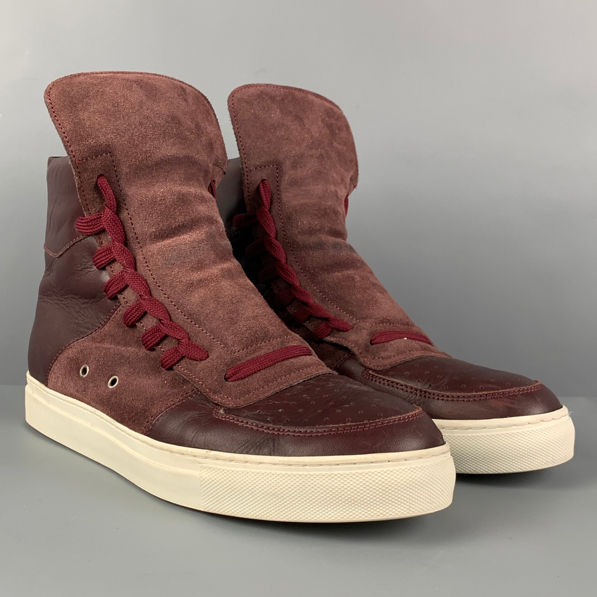 Leather van 2025 high tops