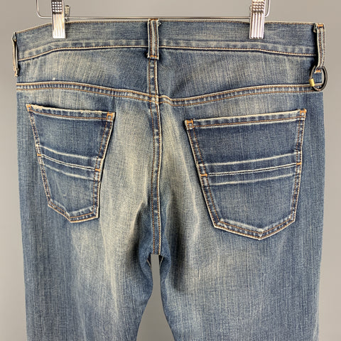 RING MILANO Size 33 x 32 Indigo Wash Denim Jeans