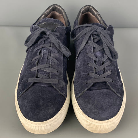 TO BOOT NY Zapatillas bajas de ante azul marino talla 10