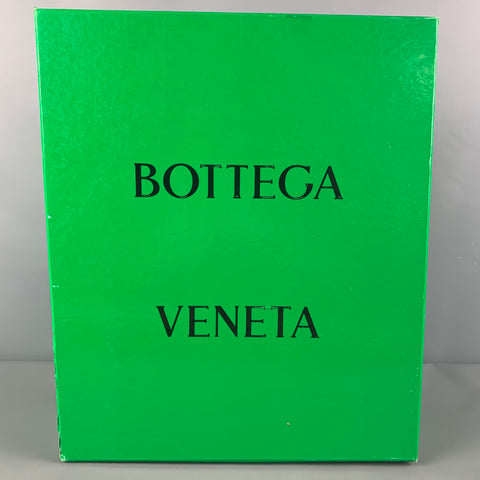 BOTTEGA VENETA Size 11 Black Pull On The Lug Boots
