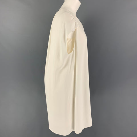 THE ROW Size XS Cream Viscose Sleeveless Shift Dress – Sui Generis Designer Consignment