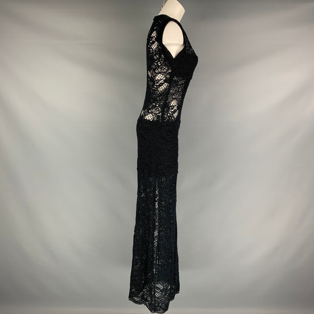 IRO Size M Black Cotton Blend Lace Shift Dress – Sui Generis Designer  Consignment