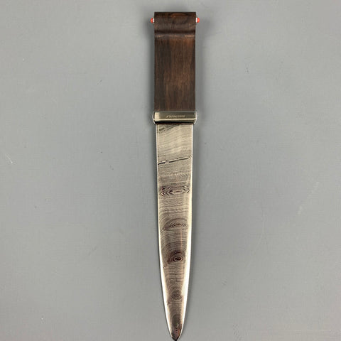 CARTIER Limited Edition Damas Steel Grenaille Wood & Coral Letter Opener