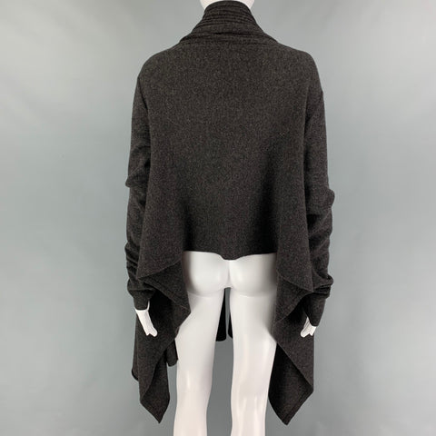 TSE Size XS Brown Cashmere Open Front Cardigan