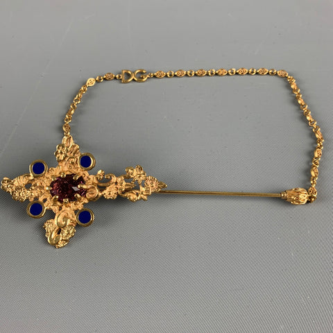 DOLCE & GABBANA Gold Metal Brooches & Pins