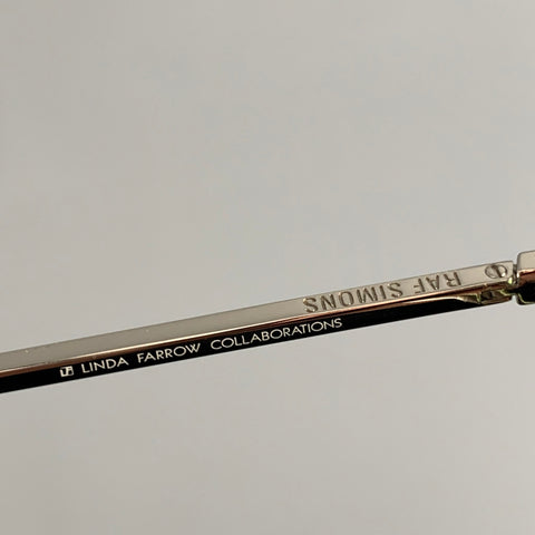 RAF SIMONS Brown Tortoiseshell Acetate Metal Sunglasses