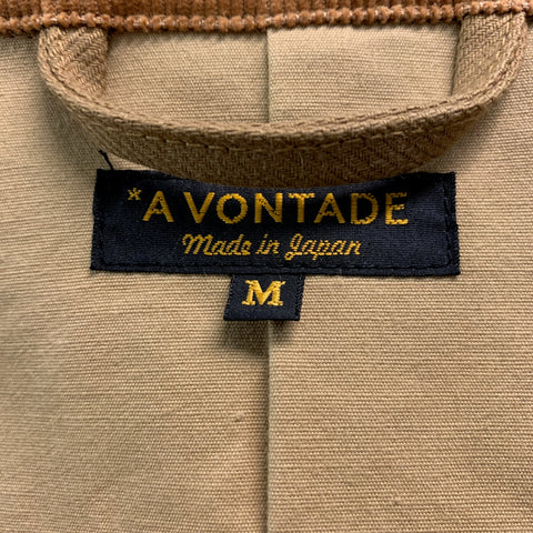 Une veste utilitaire en coton camel taille M VONTADE