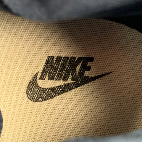 NIKE Size 11.5 Navy & Black Nylon Slip On Sneakers