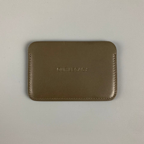 OUR LEGACY Olive Solid Leather Wallet