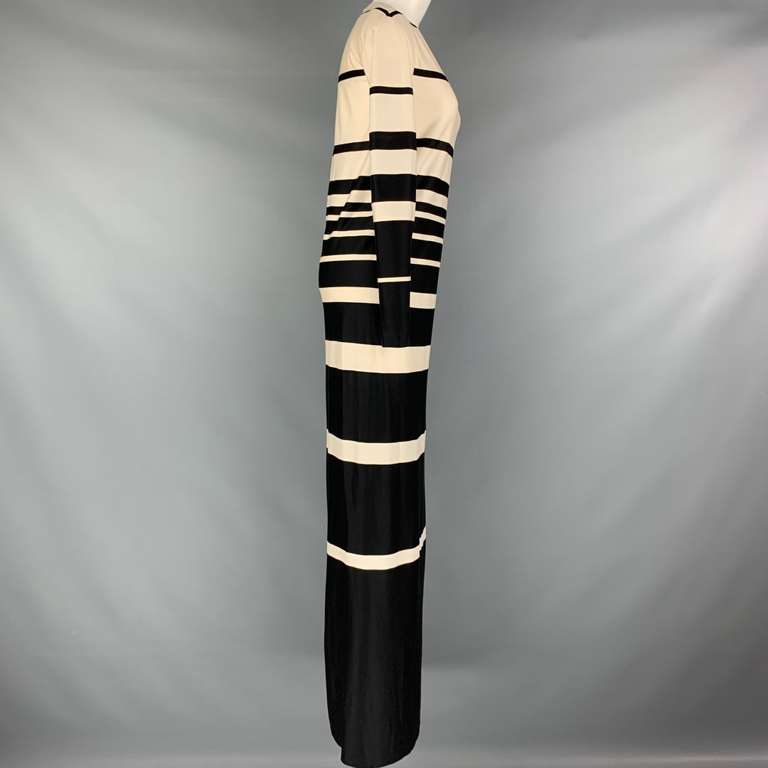 marc jacobs striped silk dress Vintage Marc Jacobs Silk Stripe + Pleated Dress