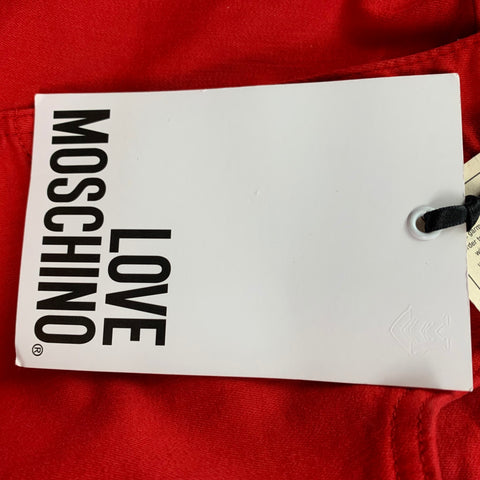 LOVE MOSCHINO Size 31 Red Cotton Skinny Jeans