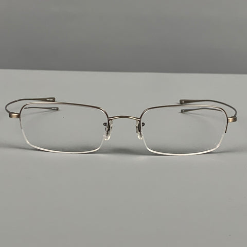 OLIVER PEOPLES Cadres en métal argenté