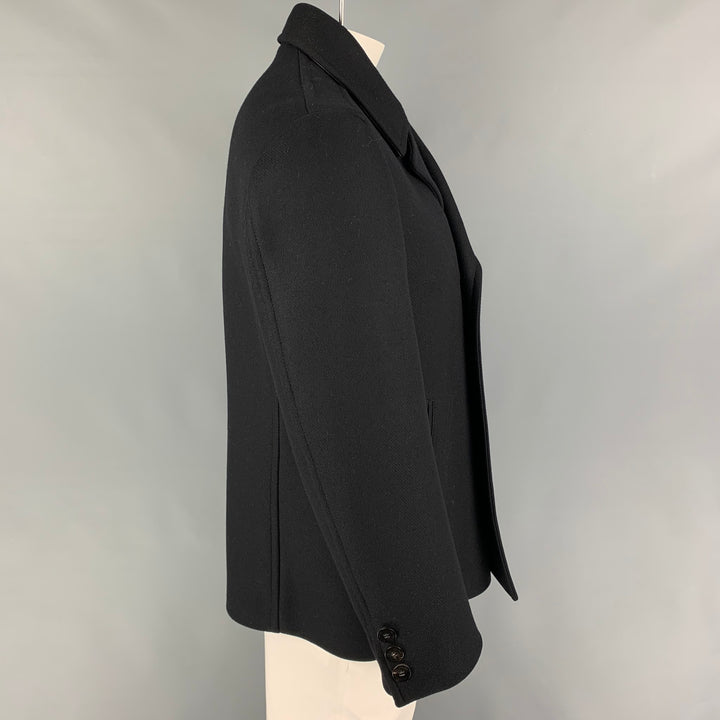 BOSS by HUGO BOSS Size M Navy Virgin Wool Cashmere Peacoat