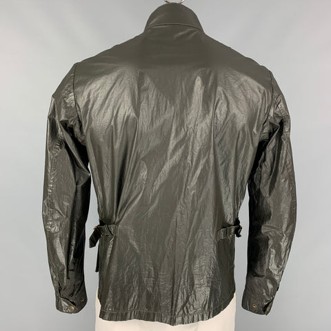 BELSTAFF Chaqueta Black Prince Label Talla L Verde Oscuro Algodón / Poliuretano