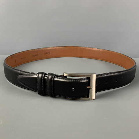 ALLEN EDMONDS Size 36 Black Leather Belt