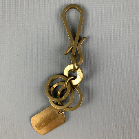 PRIDE OF JAPAN Bronze Iron Heart Key Chain