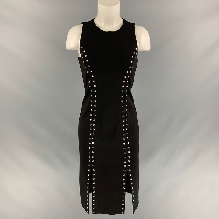 MICHAEL by MICHAEL KORS Size XS Black Studded Dress