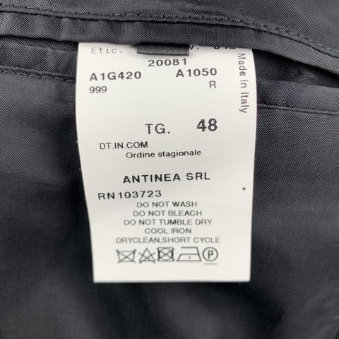 EMPORIO ARMANI 38 Costume Régulier Noir Uni Polyester 32 x 31