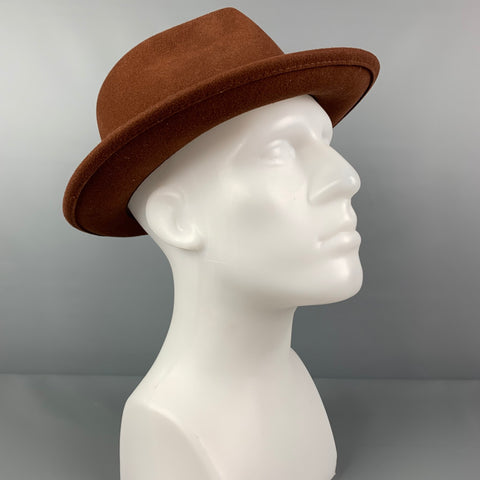 GOORIN BROTHERS Brown Felt Fedora Hat