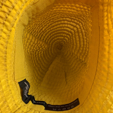 JACQUES LE CORRE Yellow Ribbon Bucket Hat