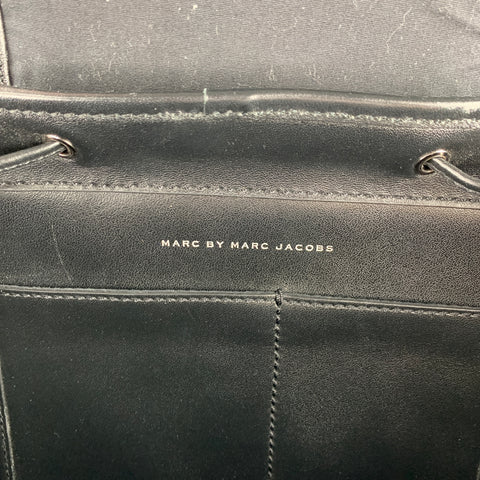 MARC by MARC JACOBS Black Leather Backpack