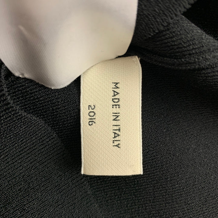 ALYX Taille M Noir Blanc Viscose Polyester Manches 3/4 Haut Décontracté