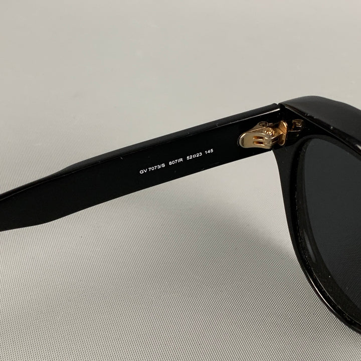 GIVENCHY Black Acetate Cat Eye Sunglasses