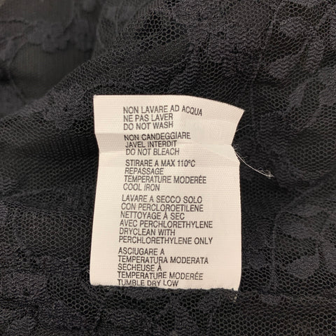 COMME des GARCONS Taille L Black See Through Jacket Blazer