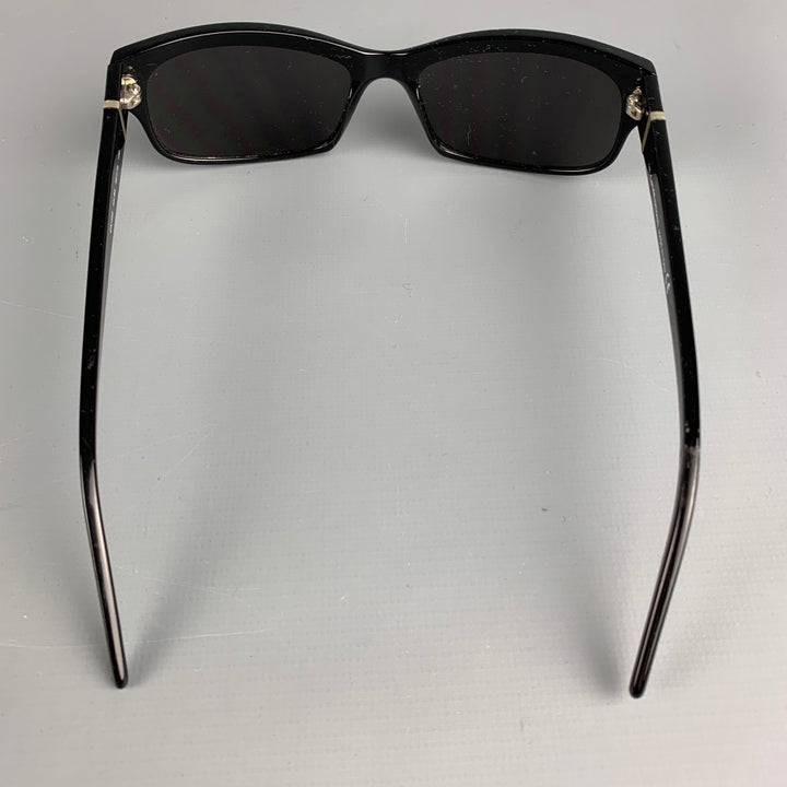 lunettes de soleil vintage CoSTUME NATIONAL en acétate noir