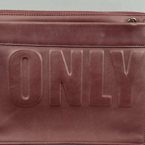3.1 PHILLIP LIM Burgundy Leather CASH ONLY Clutch Handbag