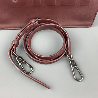 3.1 PHILLIP LIM Burgundy Leather CASH ONLY Clutch Handbag