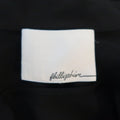 3.1 PHILLIP LIM Size S Black Silk Chiffon Lace Panel Band Collar Blouse 3.1 PHILLIP LIM