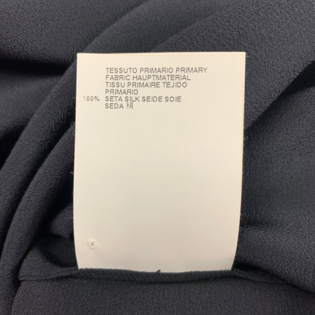 VIKTOR & ROLF Size 10 Black Silk Dress