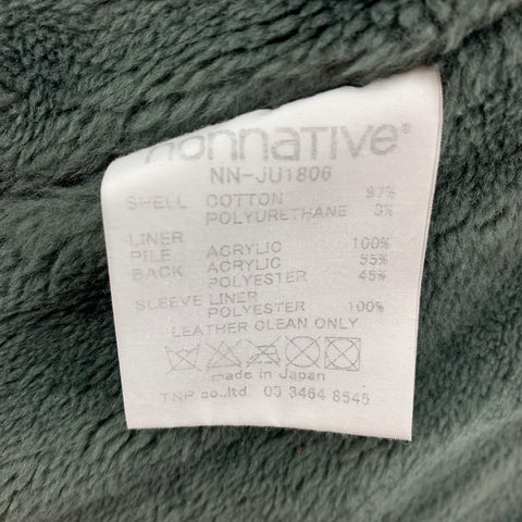 NONNATIVE Size S Brown & Green Corduroy Cotton Single Breasted Jacket