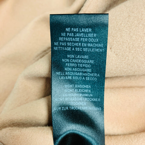 PAUL SMITH Taille 44 Manteau de sport à revers cranté en laine et cachemire rose