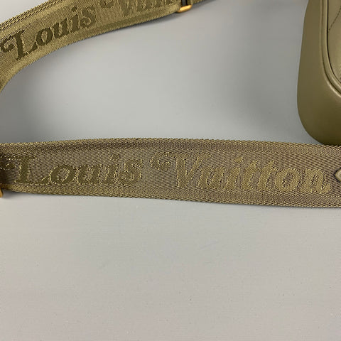 LOUIS VUITTON Olive Quilted Leather New Wave Multi Pochette Bag