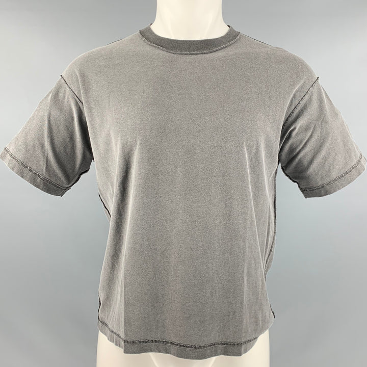 JOHN ELLIOTT Camisa Manga Corta Algodón Gris Talla XS