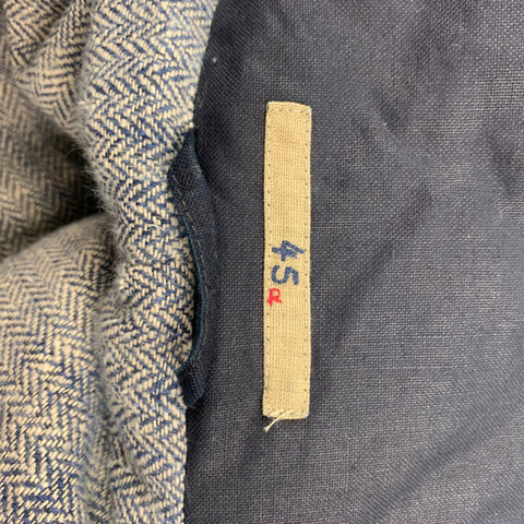 45rpm Size L Navy Cotton Down Fill Double Breasted Peacoat