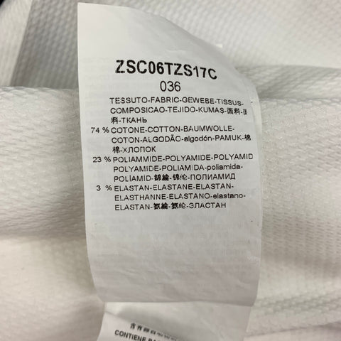 GIORGIO ARMANI Size M White Cotton Button Down Long Sleeve Shirt
