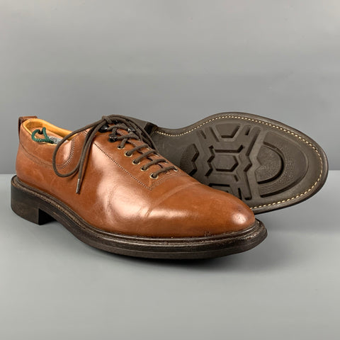 JOHN LOBB Size 7 Brown Leather Lace Up Raleish Shoes